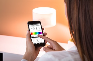 Smart Home Lampen per App steuern