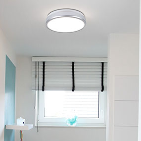 Deckenlampen fürs Badezimmer in Rund als Aufbauleuchte