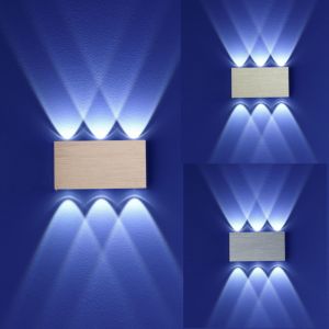B-Leuchten LED Wandleuchte Stream, Oberfläche wählbar 