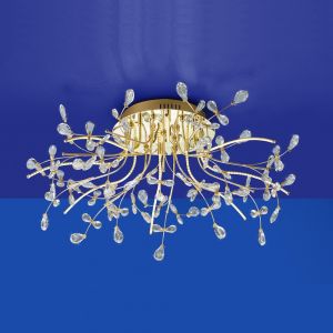 B-Leuchten LED-Deckenleuchte Crystal Ø 77 cm 