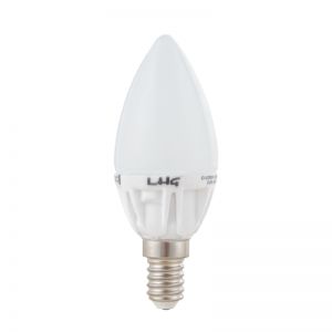 LHG LED Leuchtmittel C35, E14 Kerzenform, 3W warmweiß 2700K Glühlampe 1x 3 Watt, 3 Watt, 249,0 Lumen