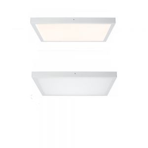 Deckenleuchte LED Panel Weiß eckig 60x60cm - 27W, 3000K warmweiß 1x 27,4 Watt, 60,00 cm, 60,00 cm