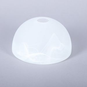 Fluterschale Lampenschirm Alabaster weiß Deckenfluter Ersatzglas Glasschirm 