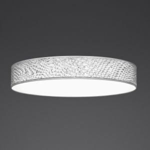 Hufnagel LED-Deckenleuchte 3D Folie weiß, 3000K, dimmbar, 40cm 1x 30 Watt, 40,00 cm