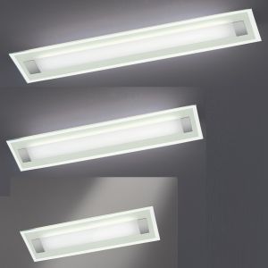Hufnagel LED-Deckenleuchte Xena L mit Glas, 3 Größen 