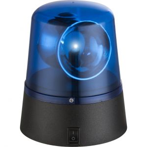 Kinderleuchte LED Tischleuchte Police - Light Tischlampe blau und schwarz ø 95 cm 