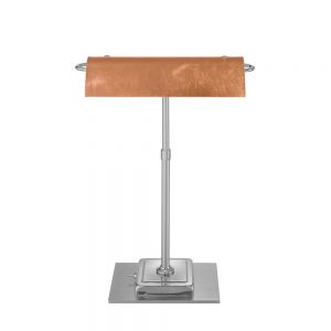 Kolarz® LED-Schreibtischleuchte Bankers in Leaf Copper/ Chrom 