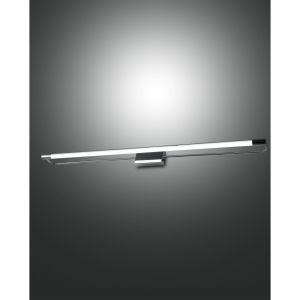 LED Bilderleuchte, Chrom, LED warmweiß, Ausladung 8 cm, Breite 80 cm 1x 20 Watt, IP20, 80,00 cm