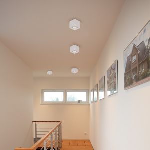 LED Deckenleuchte Quad 1 weiß inklusive 7 Watt  Leuchtmittel 