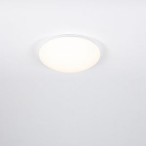 LED Deckenleuchte, rund, Weiß, schlicht, schalterdimmfähig, D=41cm 1x 28 Watt, 10,50 cm, 41,00 cm