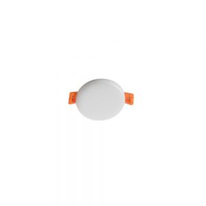 LED Einbauleuchte, superflach, weiß,nur  2,3cm Einbautiefe, D= 7,5cm,6W 400lm 1x 6 Watt, 7,50 cm, 6,00 cm