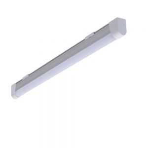 LED Linien-Beleuchtungsfassung, Unterbau, Aluminium, 10 Watt 1x 10 Watt, 60,50 cm