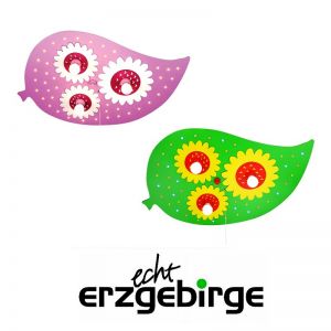 LED-Deckenleuchte in Blattform und Blüten - 2 Farben 