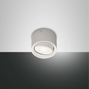 LED-Deckenstrahler, rund, schwenkbar, Spot weiß, LED 6W warmweiß weiß