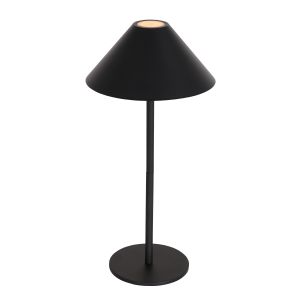 Smart Home runde LED Tischleuchten Tischlampe schwarz mit Schalter ø 19.5 cm 19.5 x 30 cm 