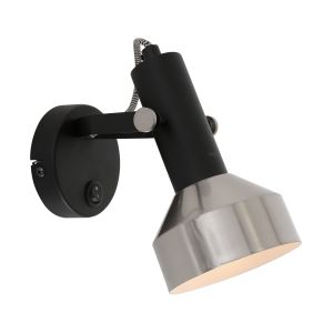Smart Home schwenkbare runde E27 Deckenleuchten Deckenlampe schwarz 