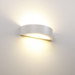 COB LED Wand Leuchte Chrom Alu Glas Design Beleuchtung Treppenhaus Lampe Licht 
