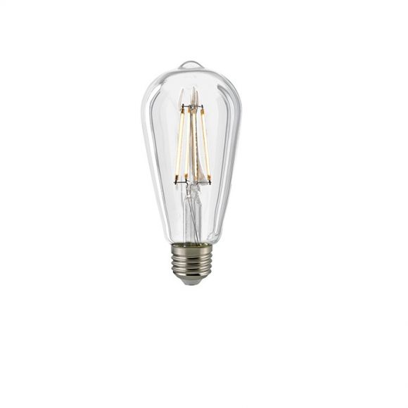 A65 LED Rustikalampe Filament E27 7 Watt  2700K dimmbar 