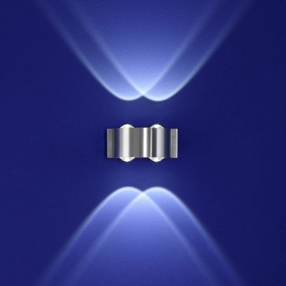 B-Leuchten LED-Aluminium-Wandleuchte  Stream
