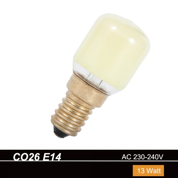 CO26  E14  Birnenform 13W  230V in Gelb 