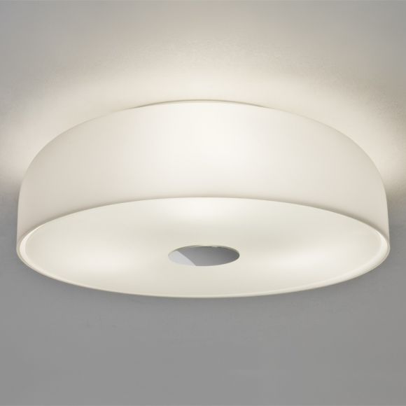 Deckenleuchte, rund, Opalglas D=35cm, 3x E27 Fassungen LED geeignet