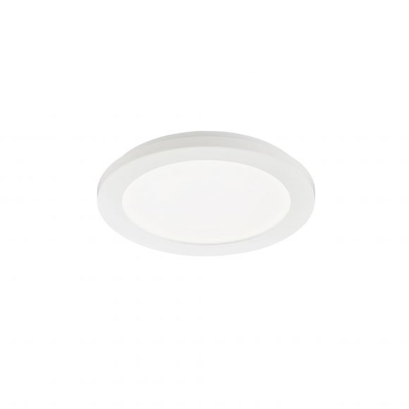 dimmbare LED Deckenleuchte runde Badezimmerleuchte Deckenlampe creme weiß ø 22 cm IP44