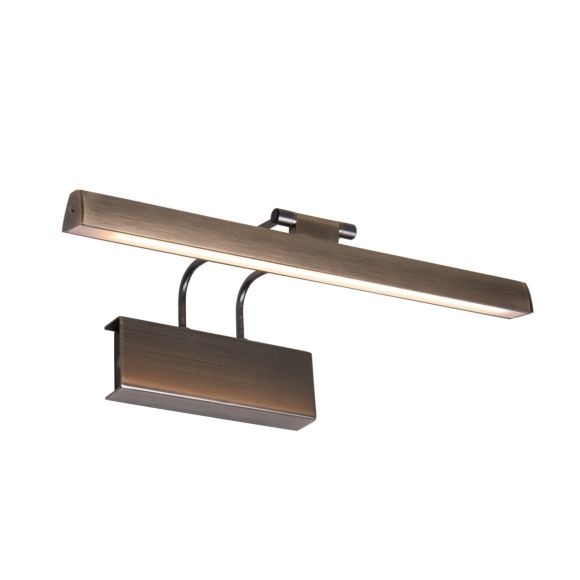 dimmbare LED Wandleuchte, bronze, schwenkbar, inkl. 2x LED 5W, CCT - Dim-to-Warm-Funktion