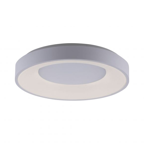dimmbare runde LED Deckenleuchte mit Fernbedienung & Memory Funktion  matt Deckenlampe weiß Schalter ø 48 cm