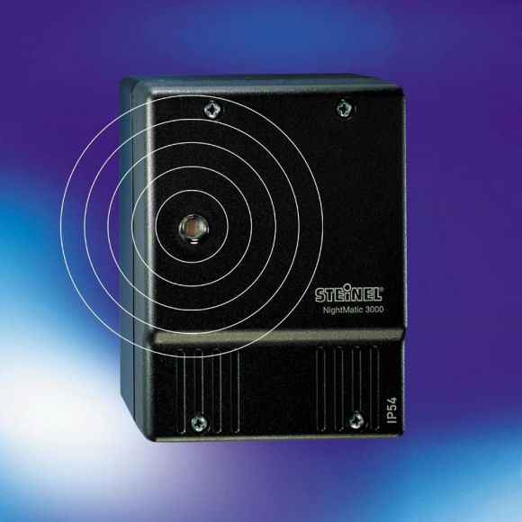 Dämmerungsschalter NightMatic 3000 mit Nachtsparmodus - schwarz