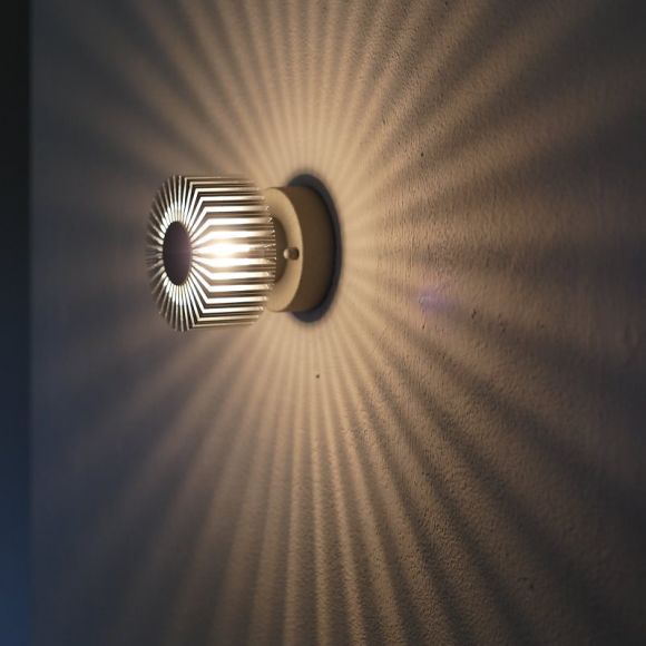 Effektleuchte Corona für Wand oder Decke mit tollem Lichtspiel
