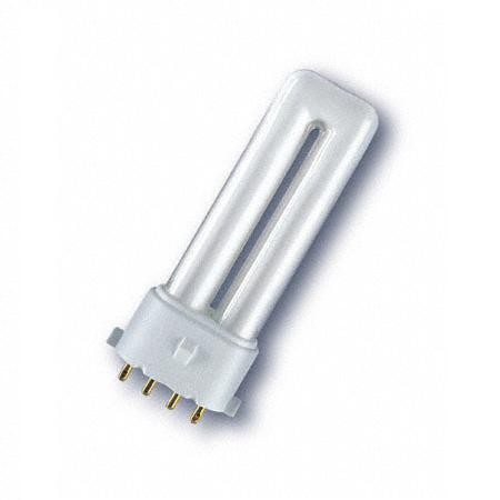 Energiesparlampe  Osram Dulux S/E  2G7 für EVG 7W hellweiß 4.000K
