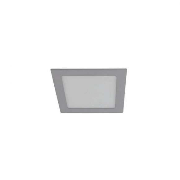 Flaches LED-Panel 12W, 17x17cm, 3000K warmweiß, aus Aluminium