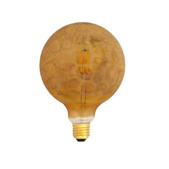 G125 LED Globe Krokoeis-gold 
