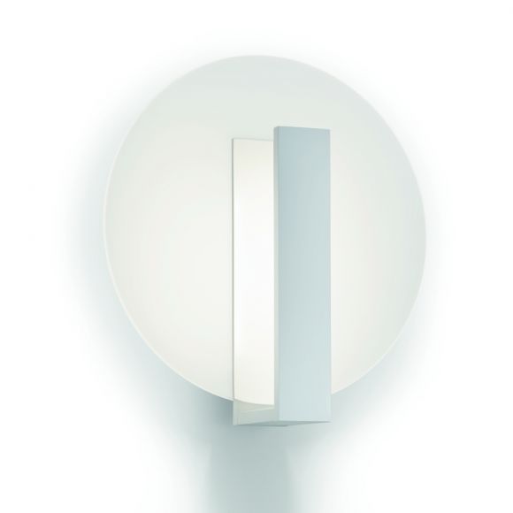 Knapstein Indirekte LED-Wandleuchte rund, Lichteffekt, 2 Farben