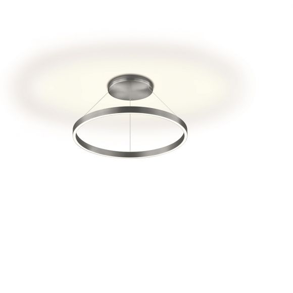 Knapstein LED Deckenleuchte Ring, Up & Down Pendelleuchte, 60 cm - 2 Farben