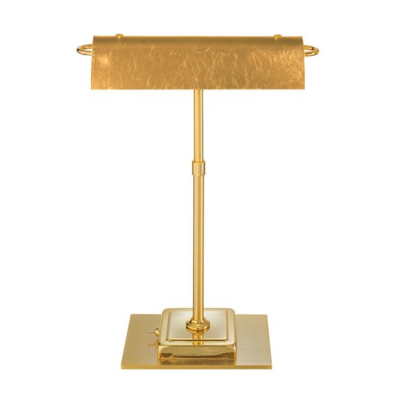 Kolarz® LED-Schreibtischleuchte Bankers in Leaf Gold