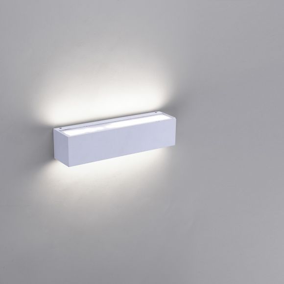 LED Außenwandleuchte Robert  Länge 25 cm  - Weiß