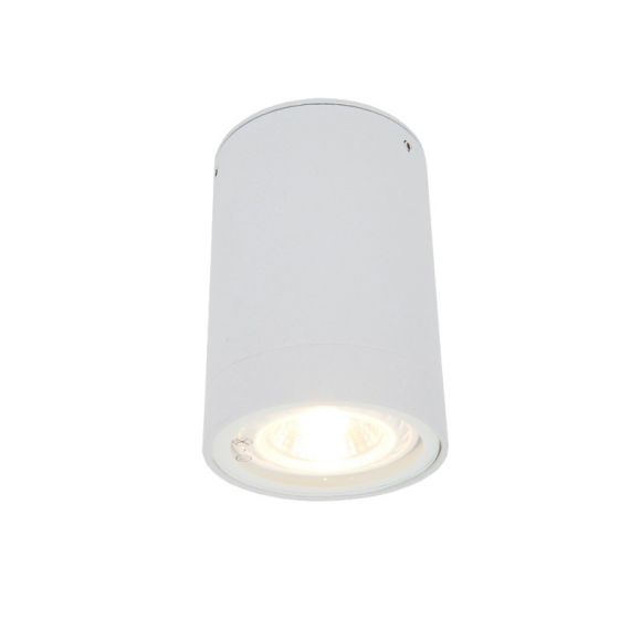 LED Deckenleuchte Außen, Downlight, Aluminium, weiß, inkl. 7W LED