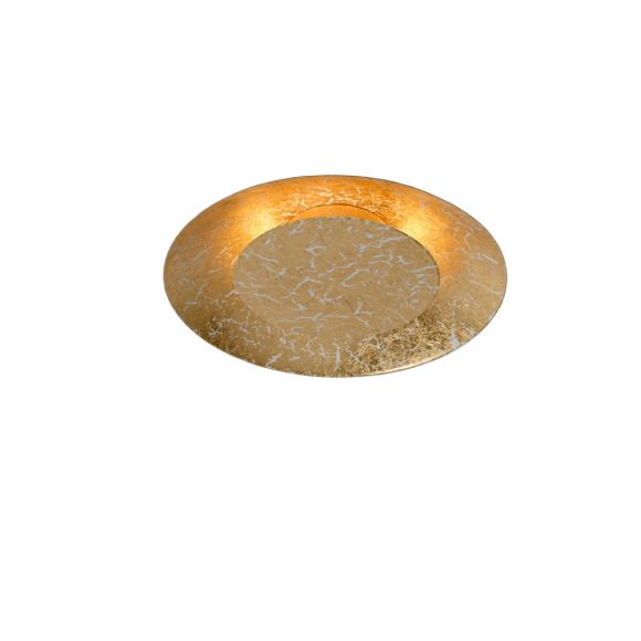 LED Deckenleuchte Foskal rund in Gold, 2 Größen verfügbar 