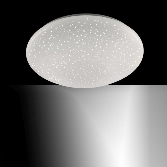 LED Deckenleuchte, Fernbedienung, RGB Farbwechsel - Ø 39cm 1x 24 Watt, 39,00 cm