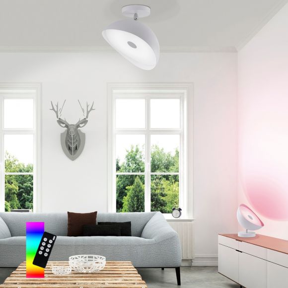 LED Deckenleuchte, Smart Home, RGBW, D= 25 o. 35cm 