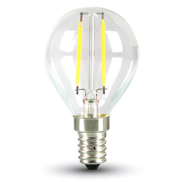 LED Filament E14 Tropfen 2 Watt 180 Lumen 2700 Kelvin