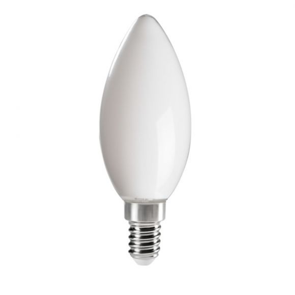 LED Leuchtmittel, E14, Kerzenform, weiß, warmweiß, 4,5W o. 6W