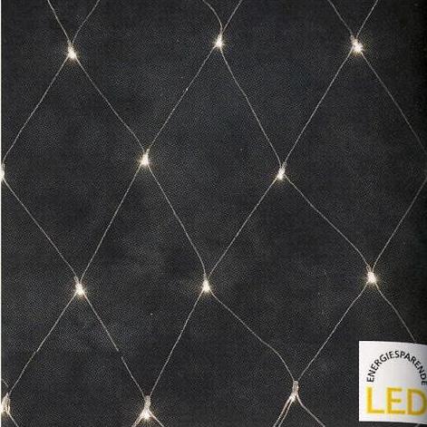 LED Lichternetz für Innen und Außen mit 100 LED warmweiß