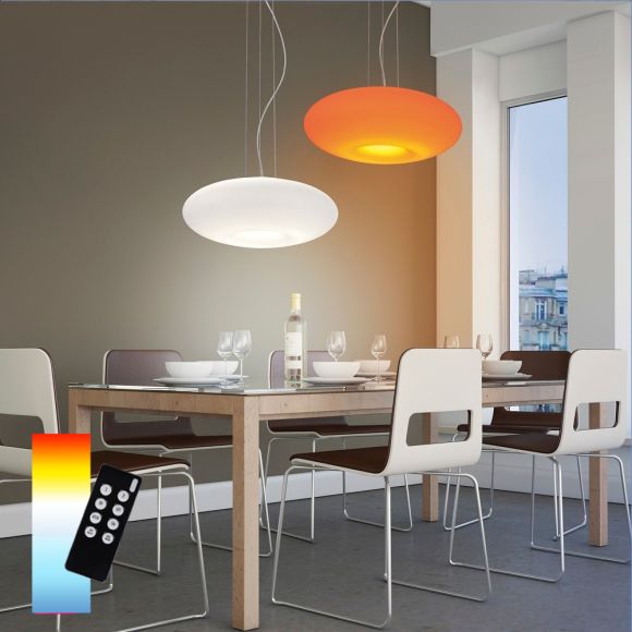 LED Pendelleuchte Q-ELINA Smart Home, RGB, ZigBee, Alexa tauglich