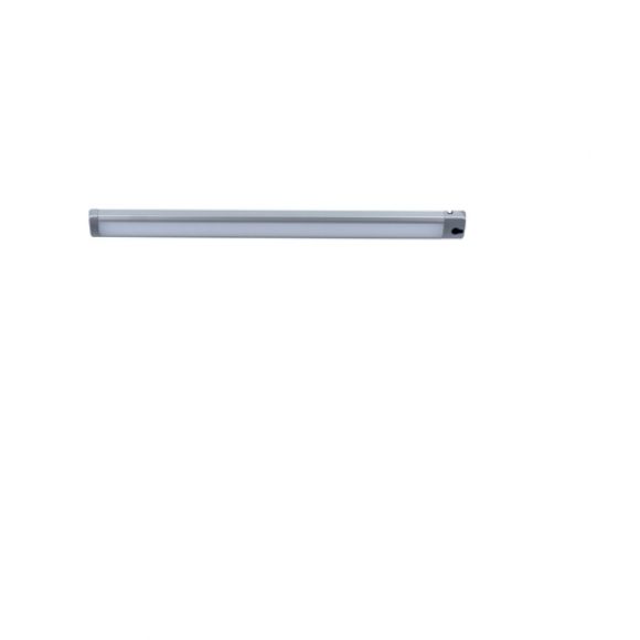 LED Unterschrank-Linienleuchte, Bewegungssensor, Aluminium, 60cm lang