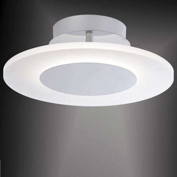 LED-Deckenleuchte Acrylglas satiniert, Ø35cm, rund