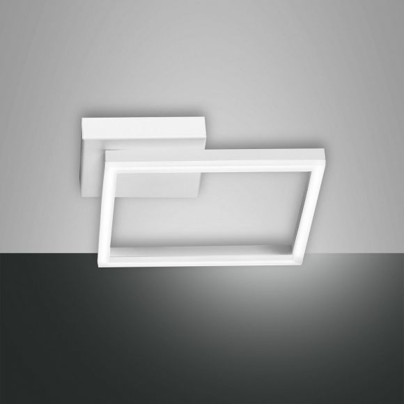 LED-Deckenleuchte Bard in weiß, 27x27cm
