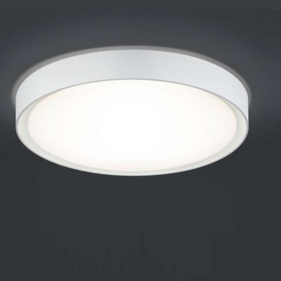 LED-Deckenleuchte Clarimo - Acrylglas-Weiß weiß