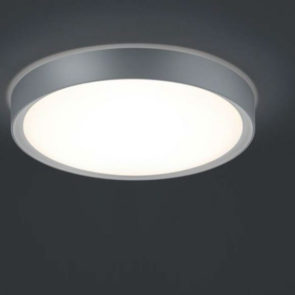 LED-Deckenleuchte Clarimo - Titanfarbig